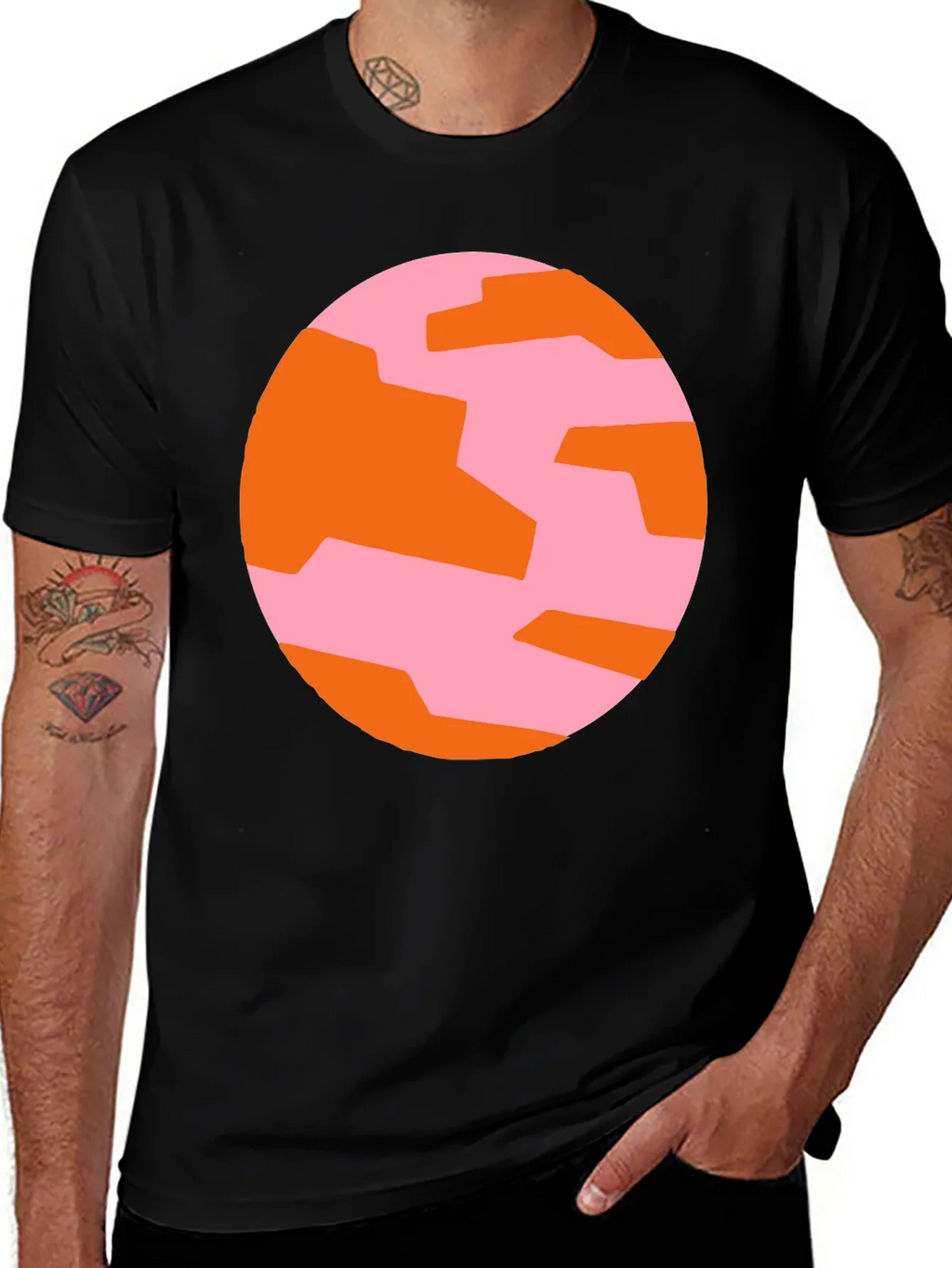 Abstract Graphic Tee - Modern Casual Style product image 1