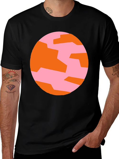 Abstract Graphic Tee - Modern Casual Style product image 1