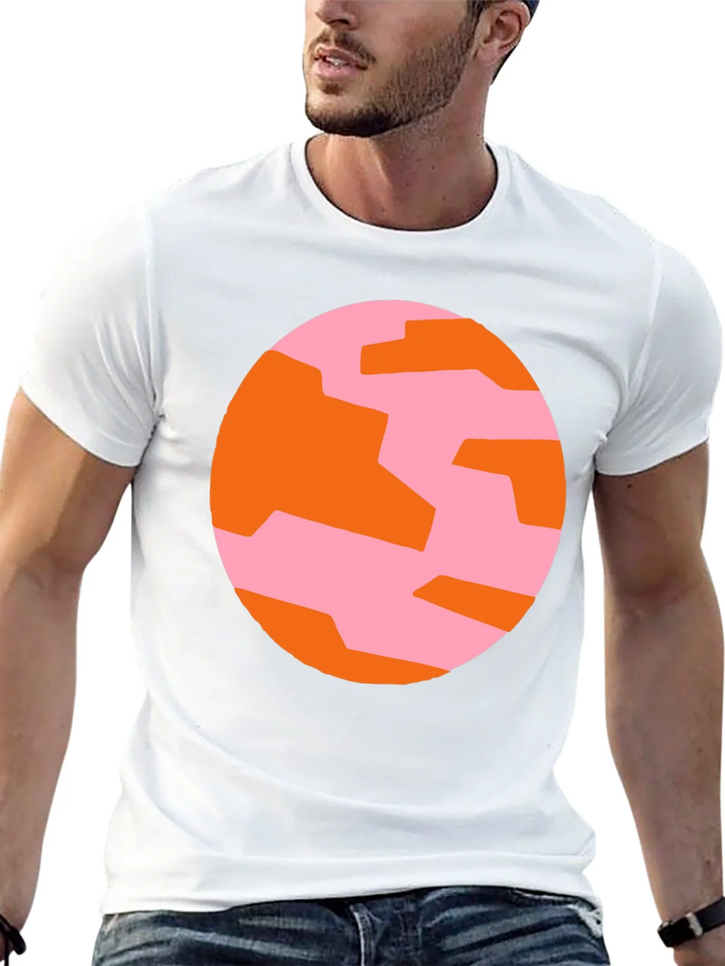 Abstract Graphic Tee - Modern Casual Style product image 12