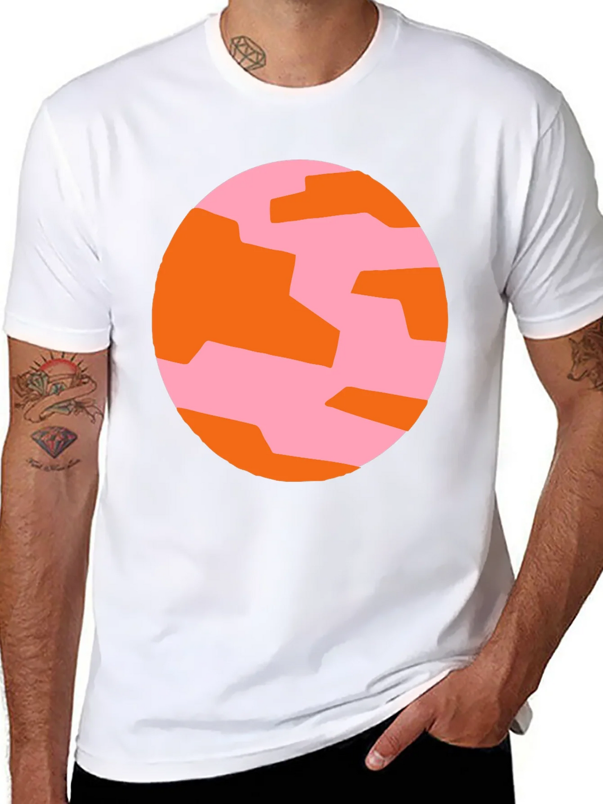 Abstract Graphic Tee - Modern Casual Style product image 7