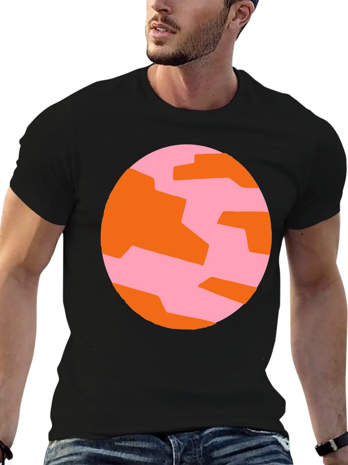 Abstract Graphic Tee - Modern Casual Style product image 6