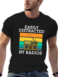 Easily Distracted By Radios T-Shirt product image 1