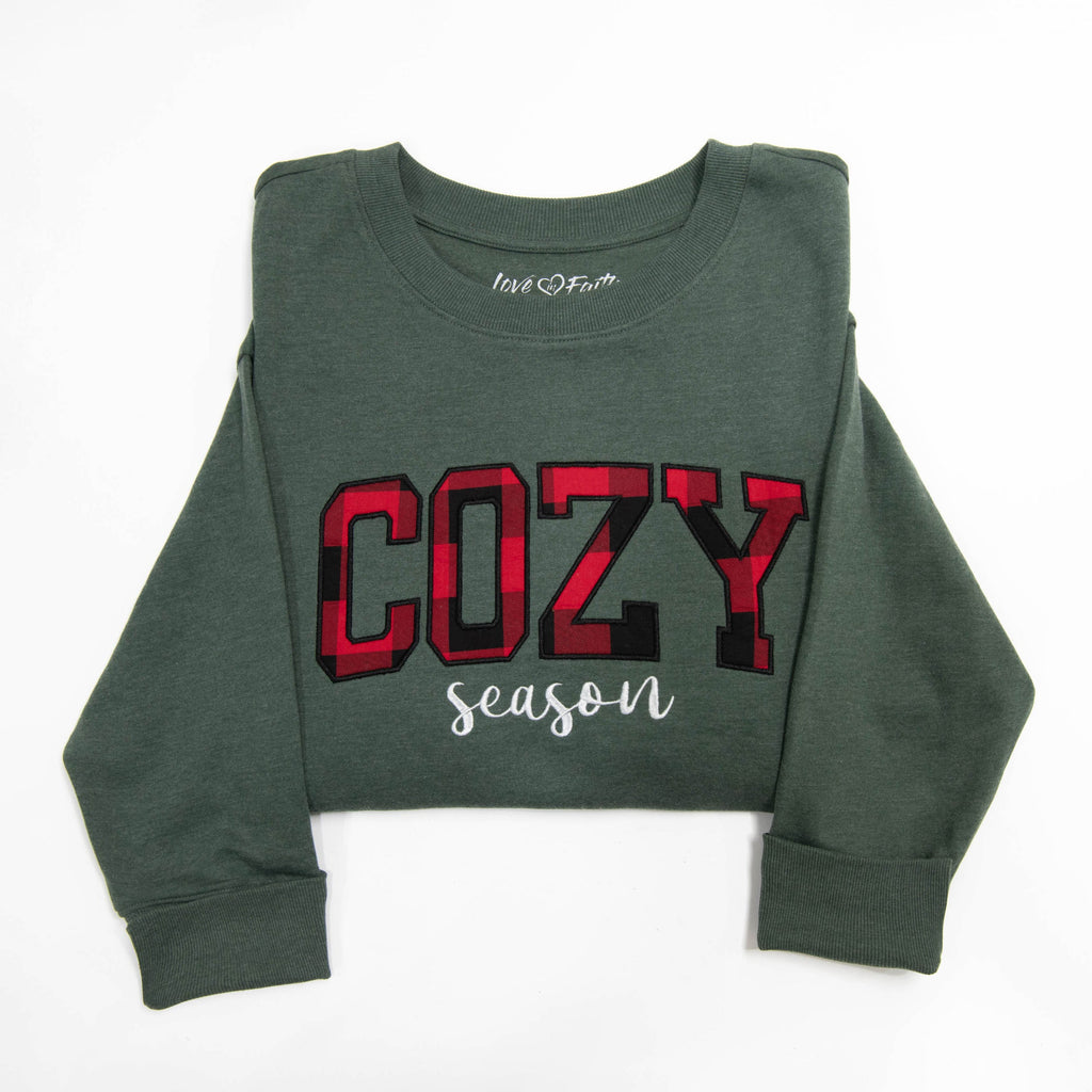 Cozy Season Side Slit Crewneck Sweatshirt product image 7
