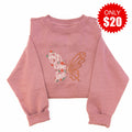 Faith Hope Love Embroidered Crewneck Sweatshirt - 20 product image 1