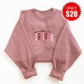 Not Perfect Just Forgiven Embroidered Crewneck Sweatshirt product image 1