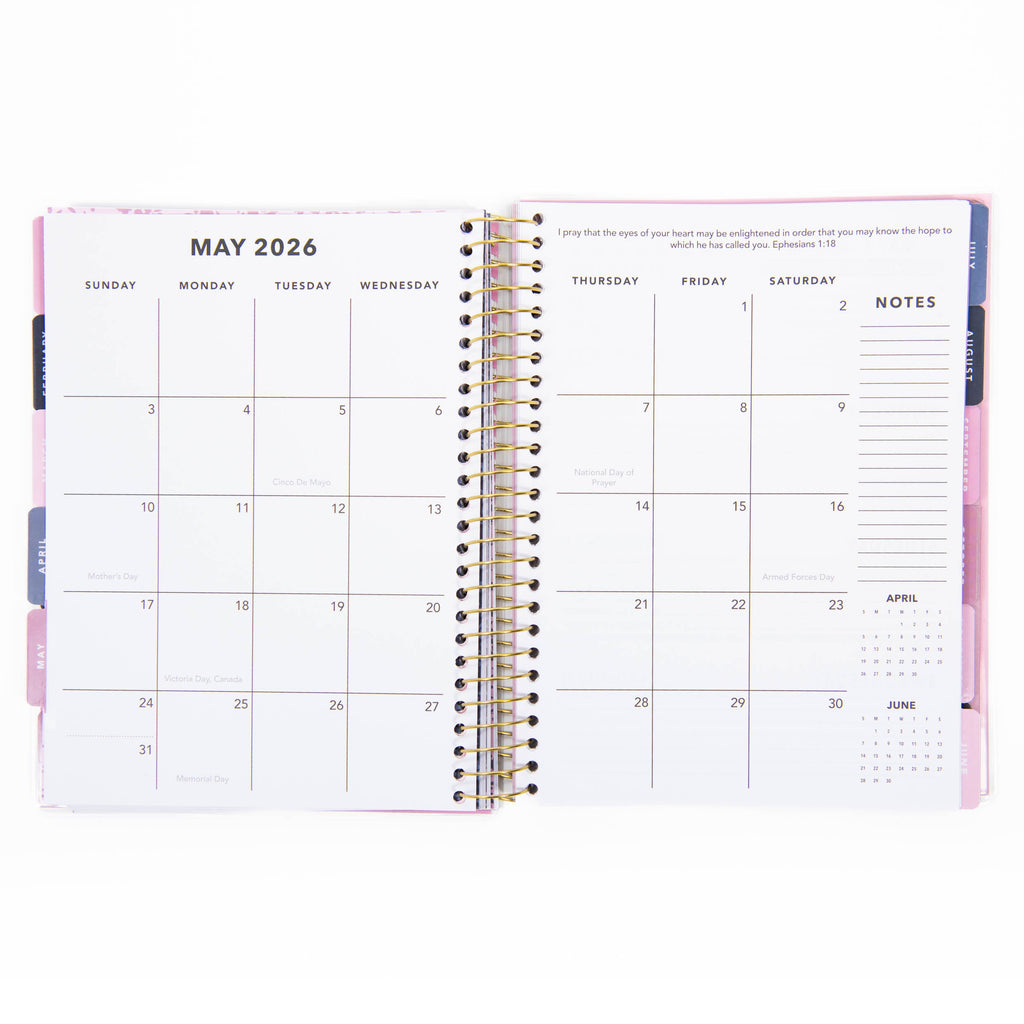2025-2026 17-Month Planner