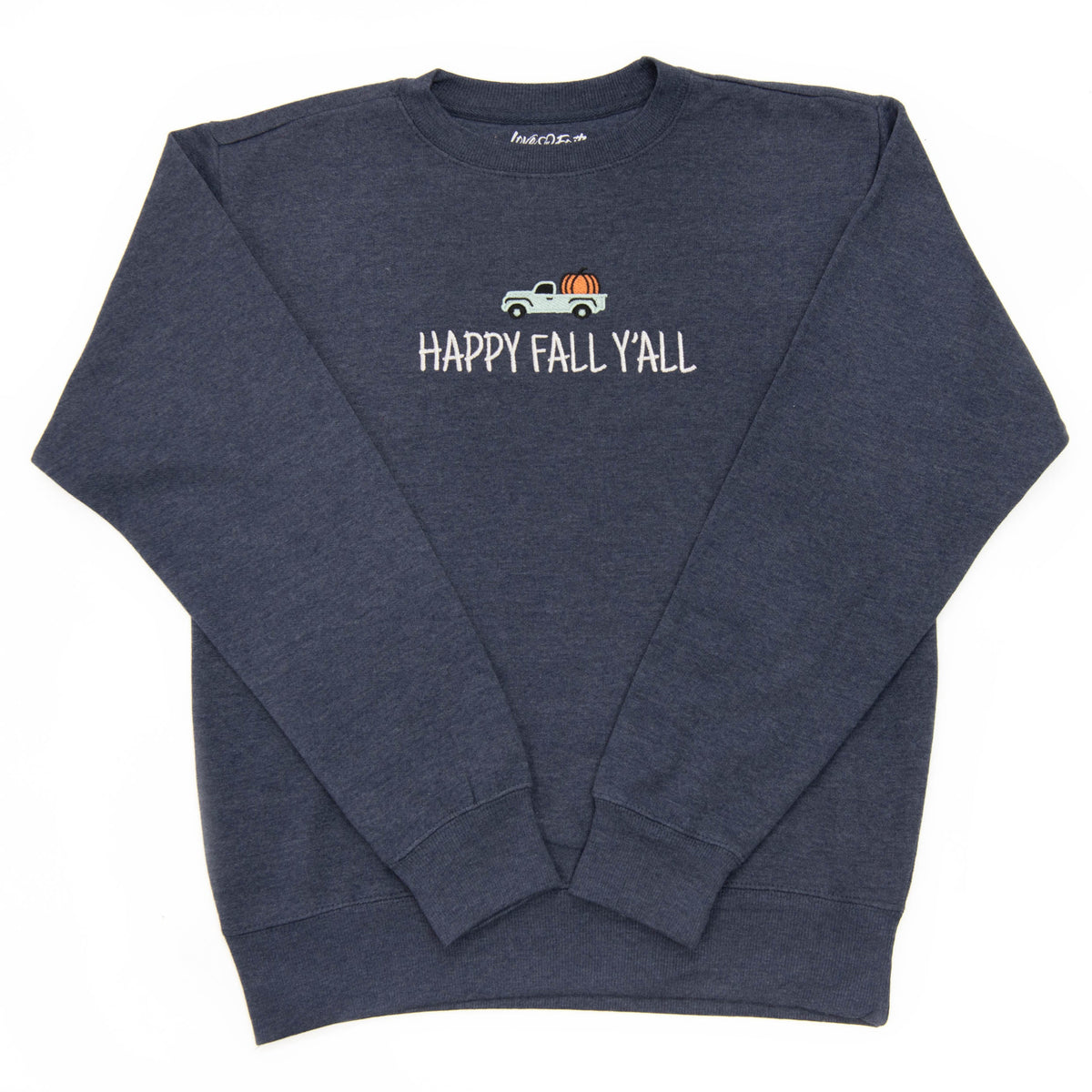 Embroidered Happy Fall Y'all Sweatshirt product image 3