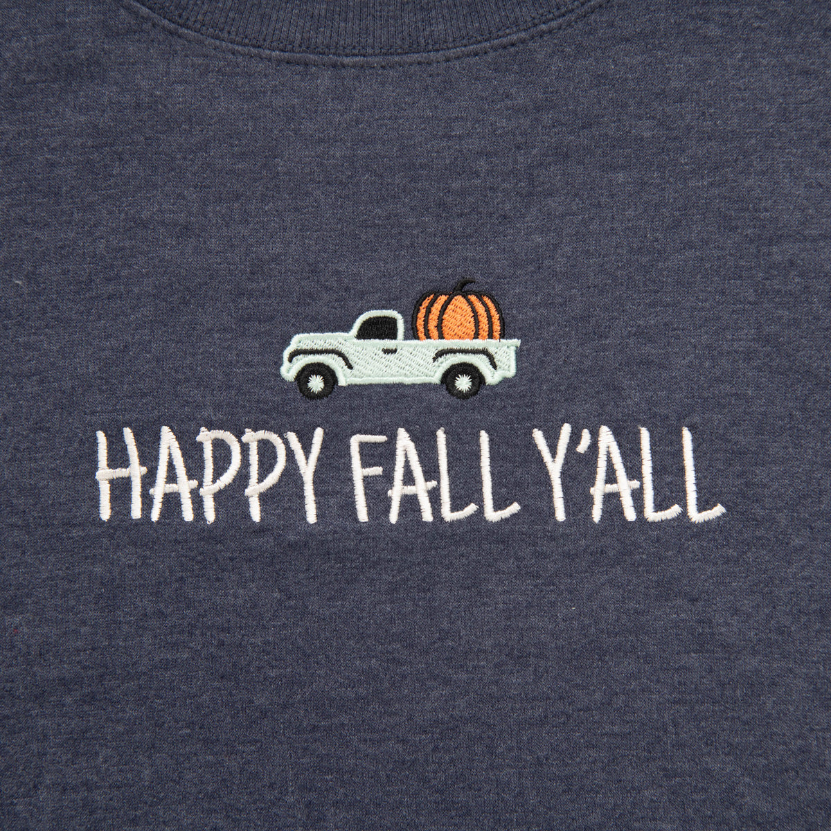 Embroidered Happy Fall Y'all Sweatshirt product image 4