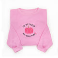 Embroidered In October We Wear Pink Sweatshirt product image 1