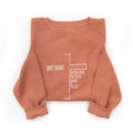 Embroidered Give Thanks Cross Sweatshirt product image 1