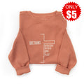 Embroidered Give Thanks Cross Sweatshirt - 5 product image 1