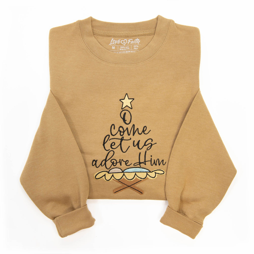 O come Let Us Adore Him Sweatshirt product image 1