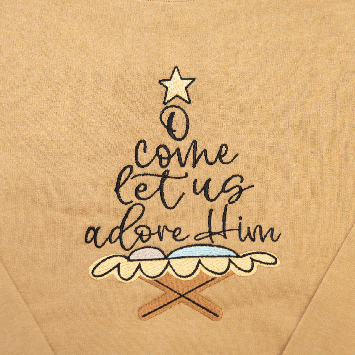 O come Let Us Adore Him Sweatshirt product image 2