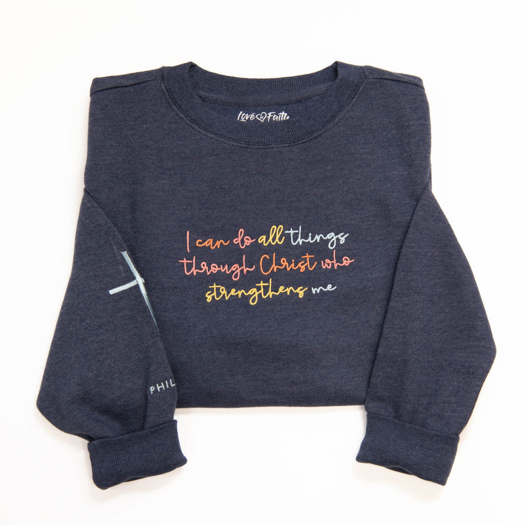Philippians 4:13 Sweatshirt product image 1