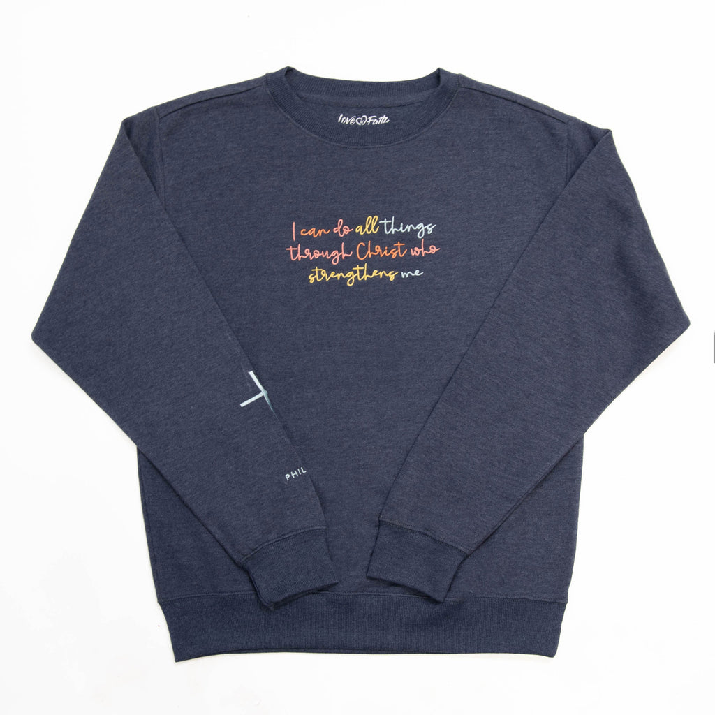 Philippians 4:13 Sweatshirt product image 3
