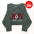Embellished Joy to the World Sweatshirt - 24 product image 1