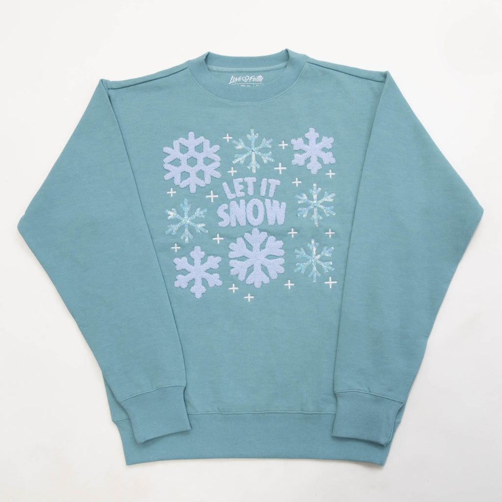 Embellished Let it Snow Sweatshirt - 24 product image 3