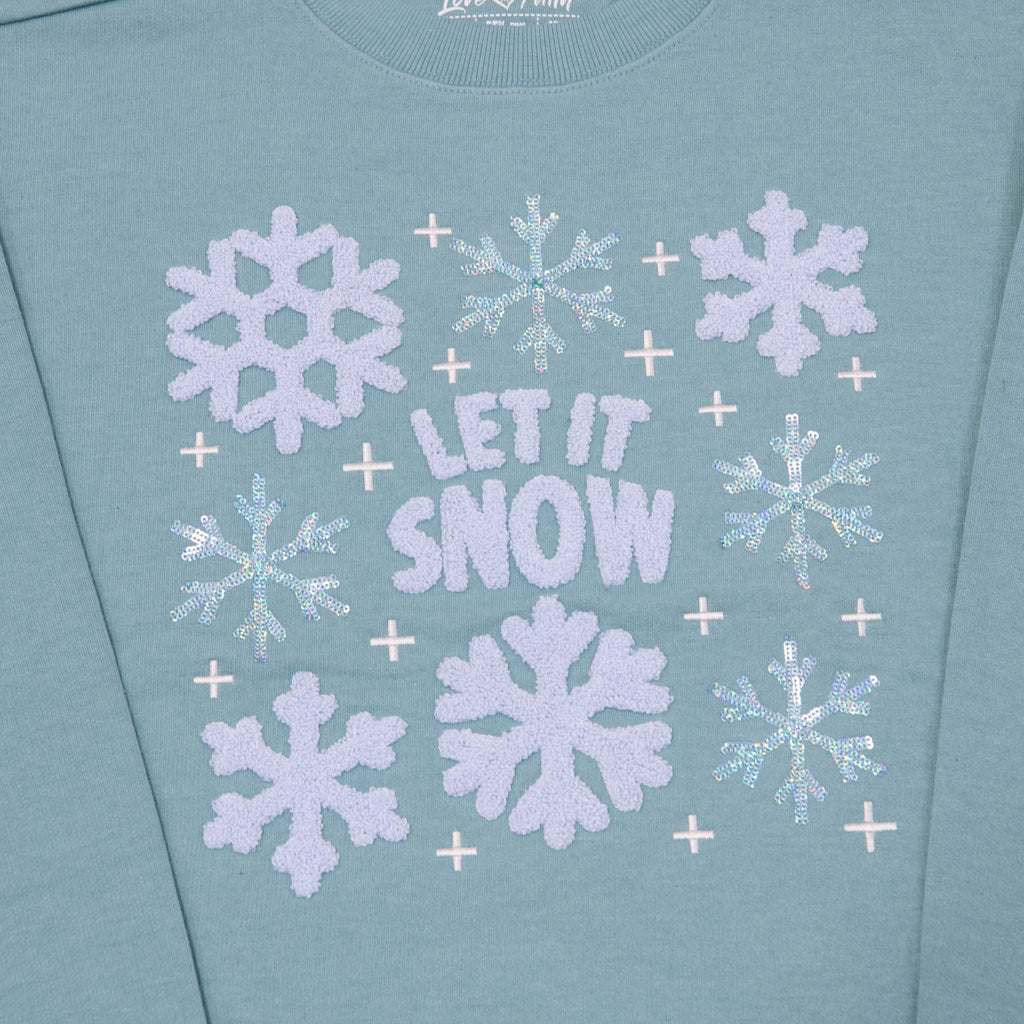 Embellished Let it Snow Sweatshirt - 24 product image 2