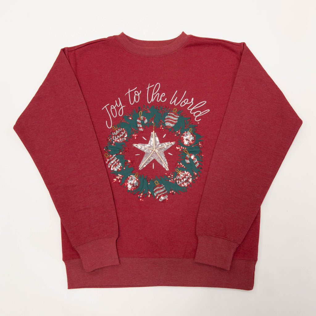 Embellished Joy to the World Sweatshirt - 24 product image 2