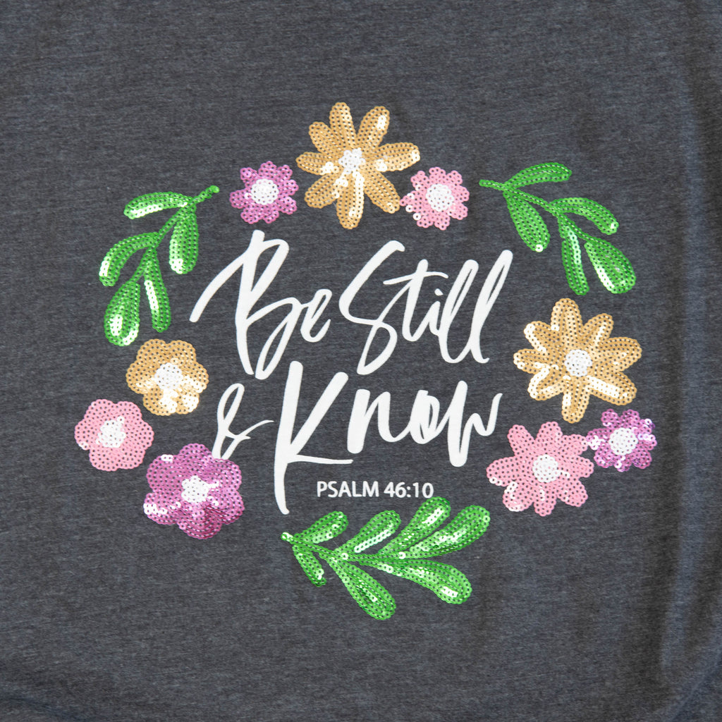 Embellished Be Still Sequin Tee - 15 product image 2