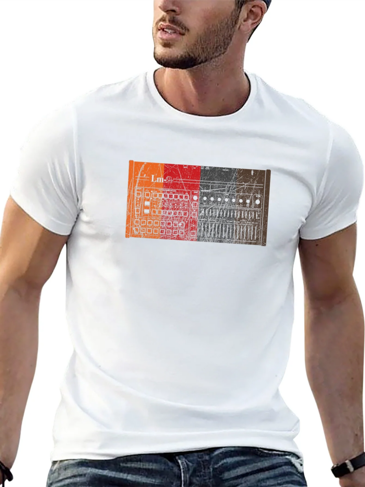 LM-2 Drum Machine Graphic Tee - Vintage Style product image 12