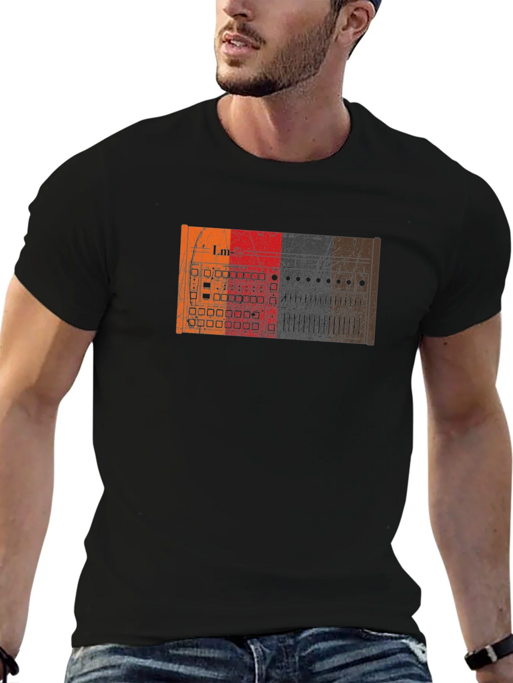 LM-2 Drum Machine Graphic Tee - Vintage Style product image 6