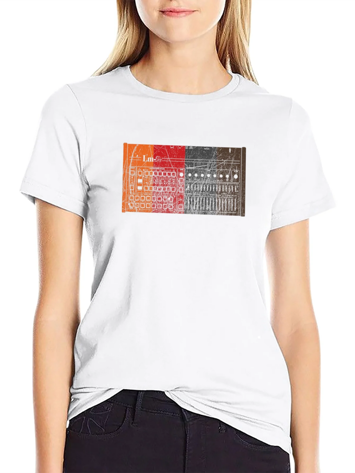 LM-2 Drum Machine Graphic Tee - Vintage Style product image 8