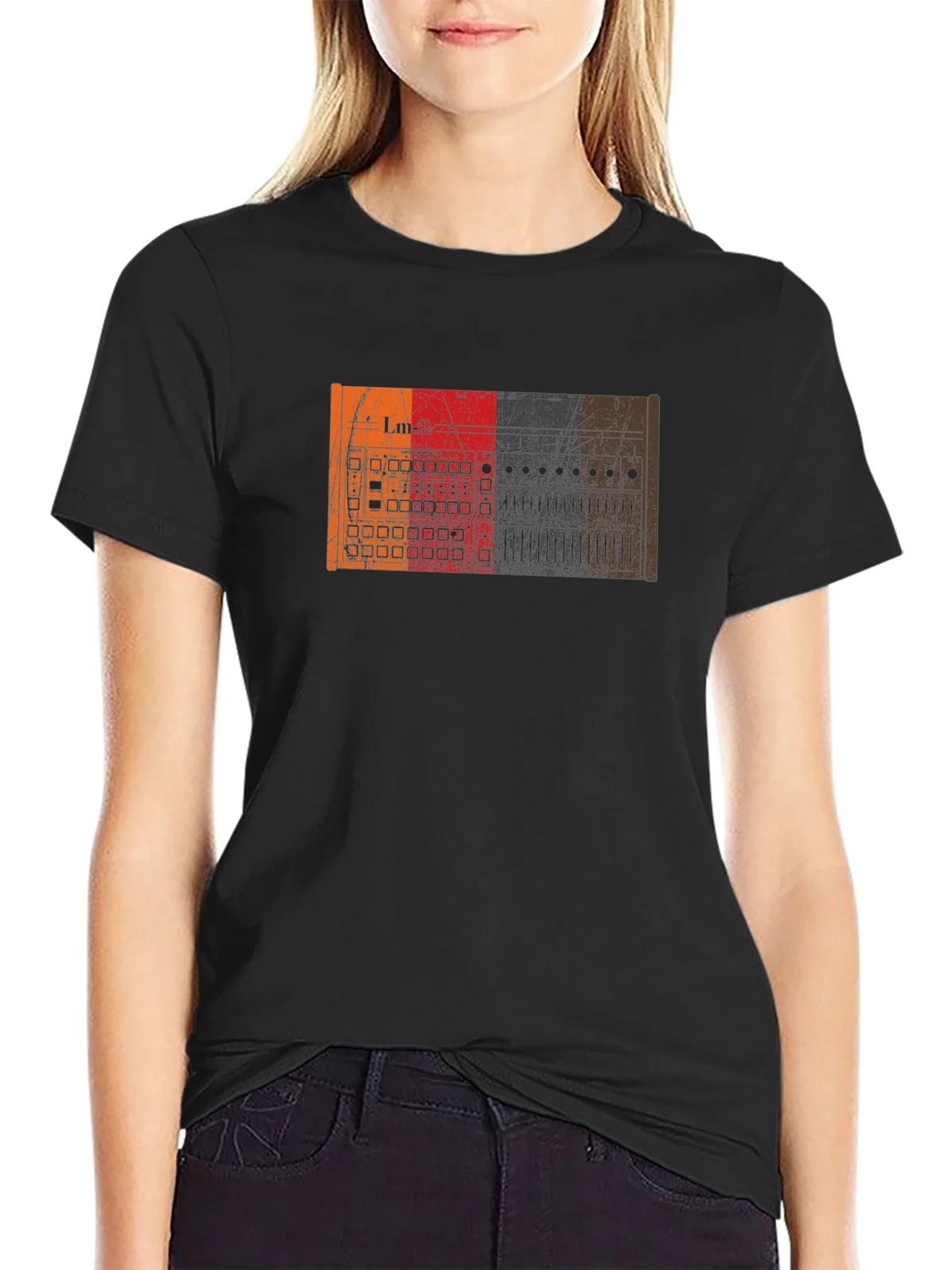 LM-2 Drum Machine Graphic Tee - Vintage Style product image 2
