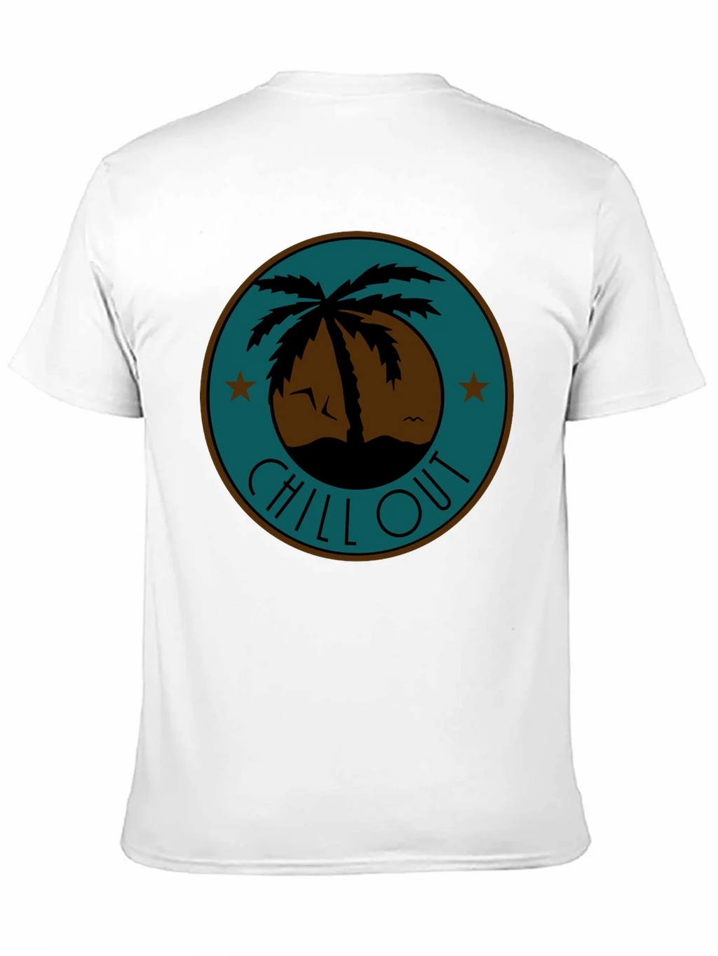 Chill Out Palm Tree Graphic Tee - Relaxed Fit product image 10