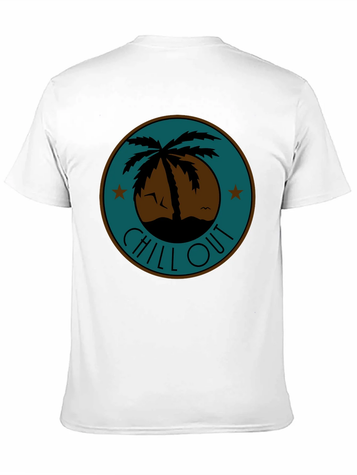 Chill Out Palm Tree Graphic Tee - Relaxed Fit product image 10
