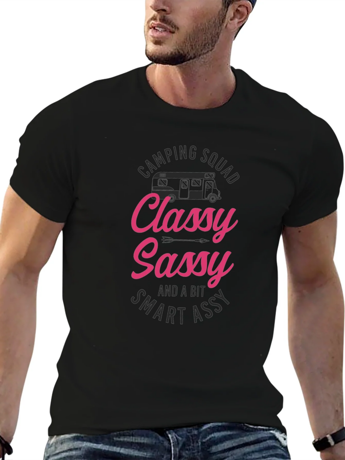 Classy Sassy Smart Assy Camping Squad T-Shirt product image 6