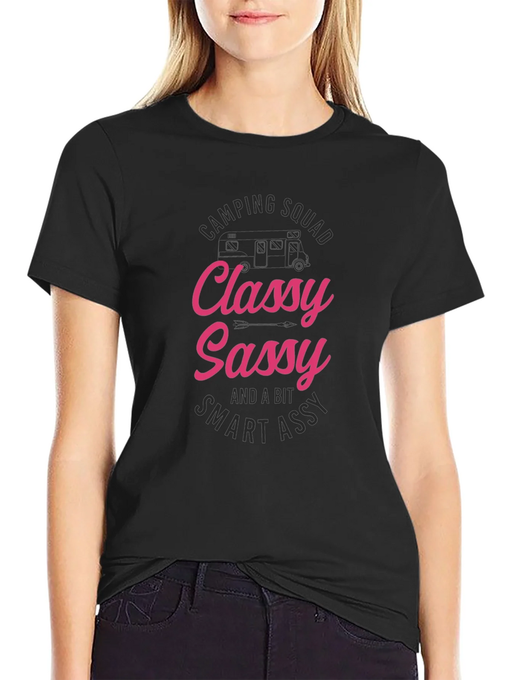Classy Sassy Smart Assy Camping Squad T-Shirt product image 2