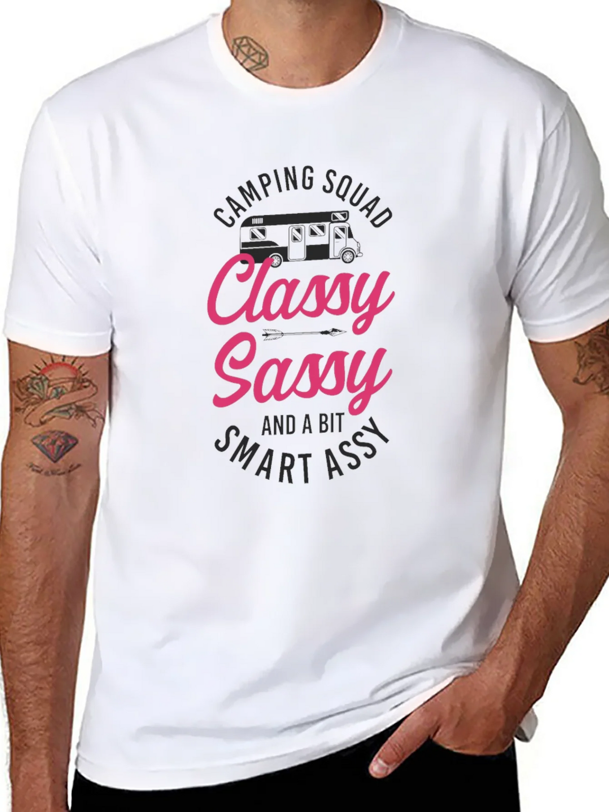 Classy Sassy Smart Assy Camping Squad T-Shirt product image 7