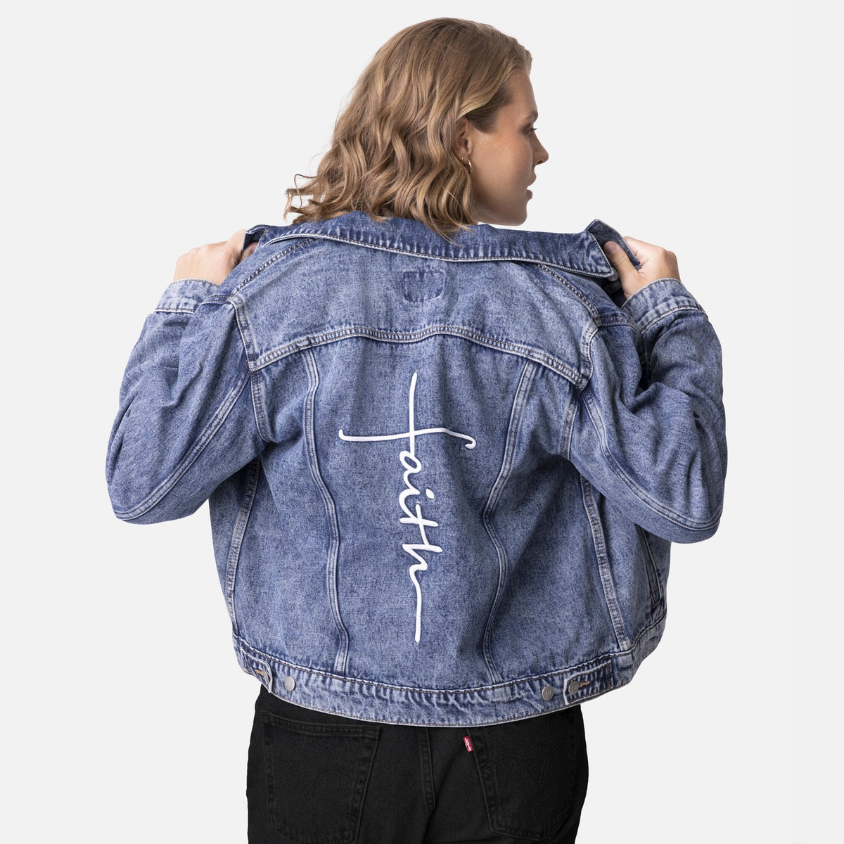 Vintage Washed Denim Jacket Collection product image 8