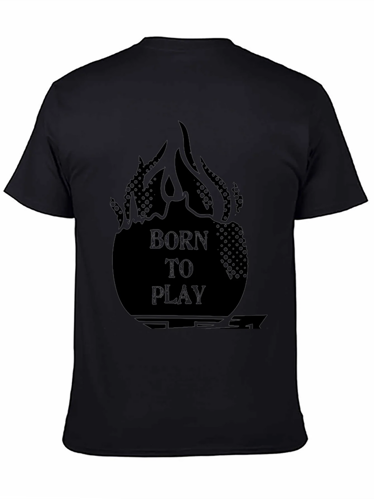 Born to Play Graphic Tee - Black product image 4