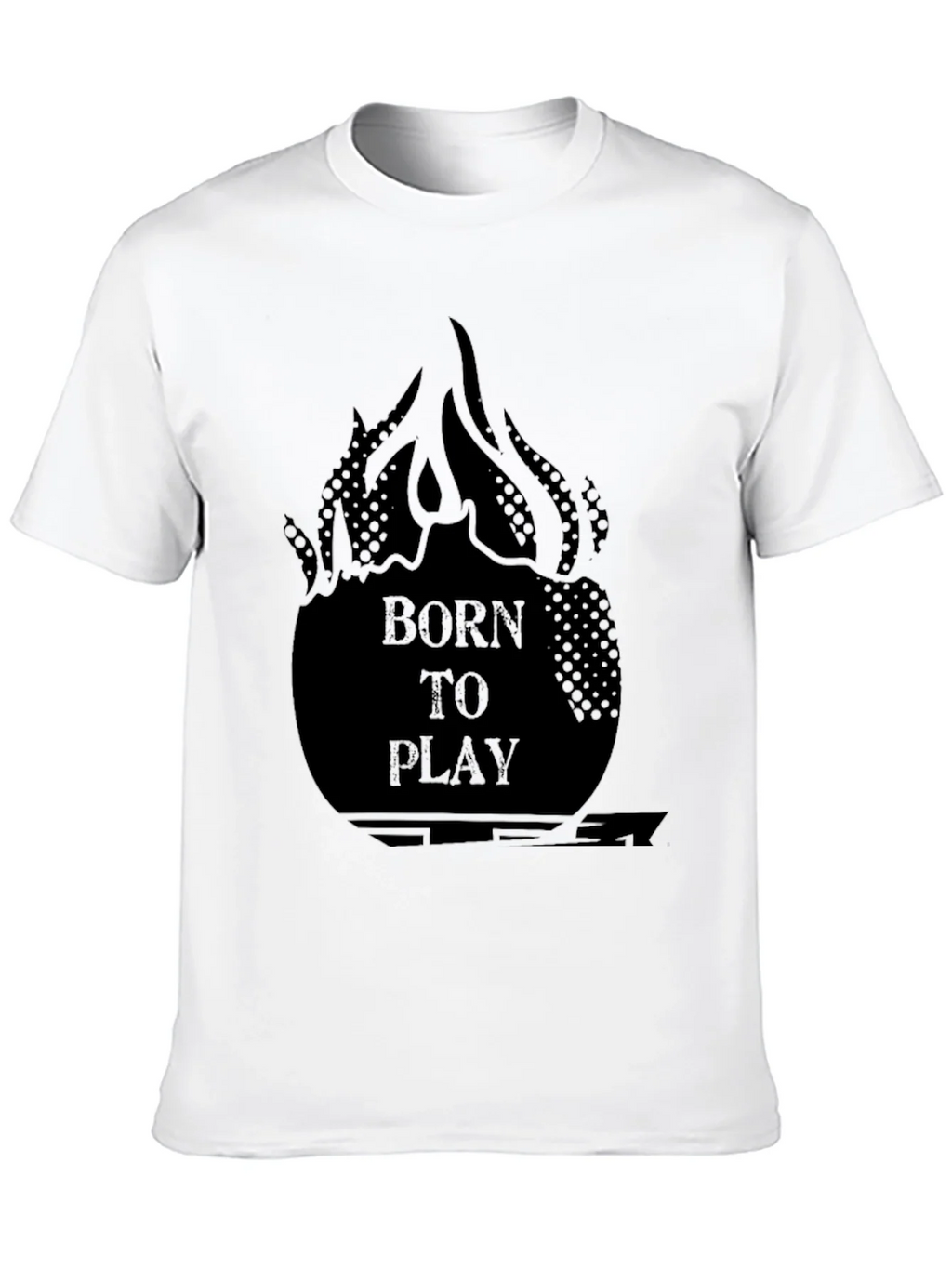 Born to Play Graphic Tee - Black product image 9