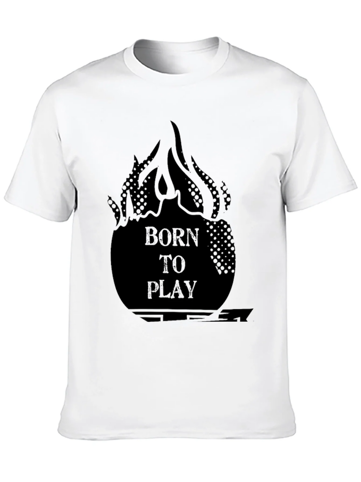 Born to Play Graphic Tee - Black product image 9