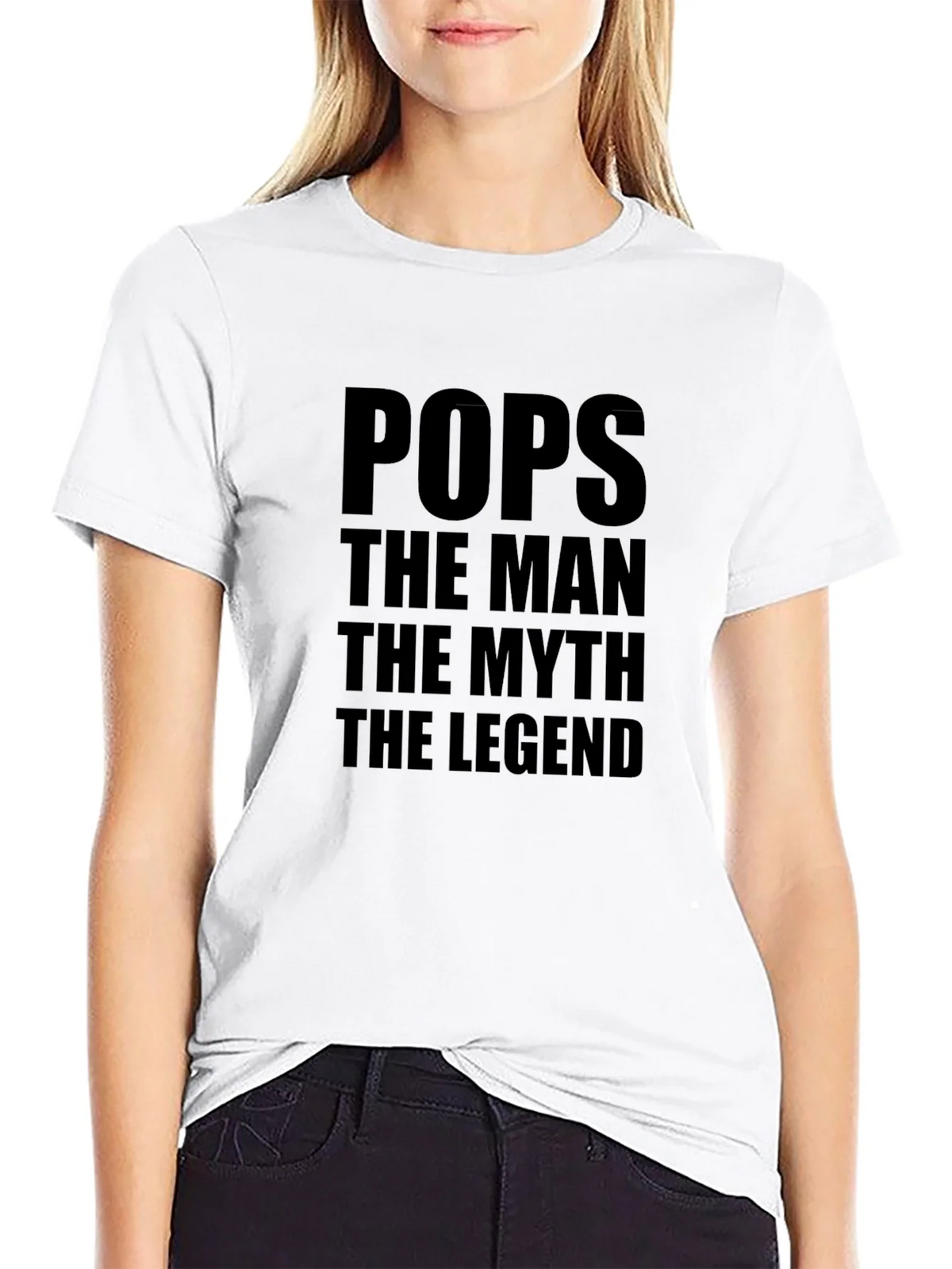 Pops The Man Myth Legend T-Shirt product image 8