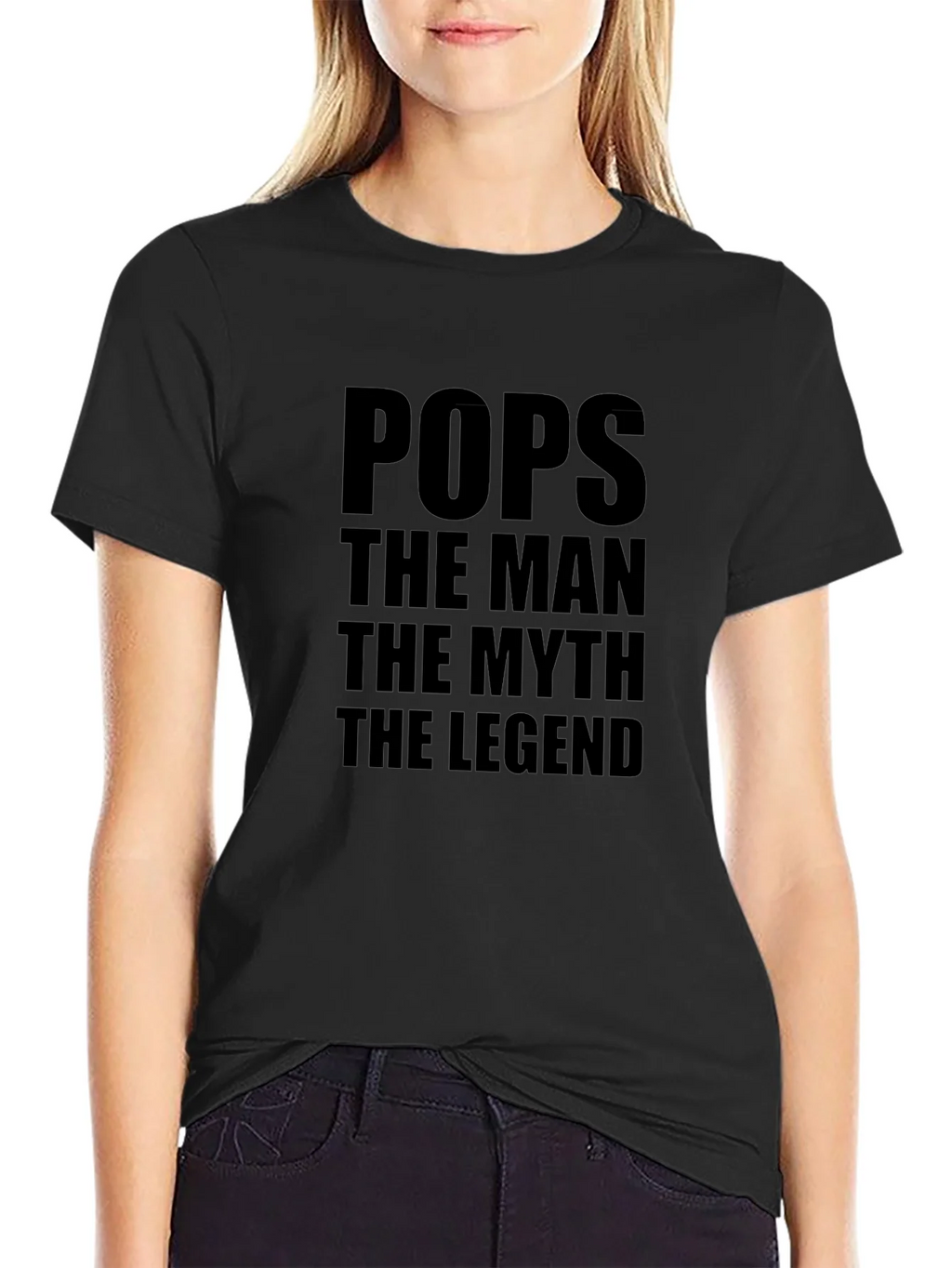 Pops The Man Myth Legend T-Shirt product image 2