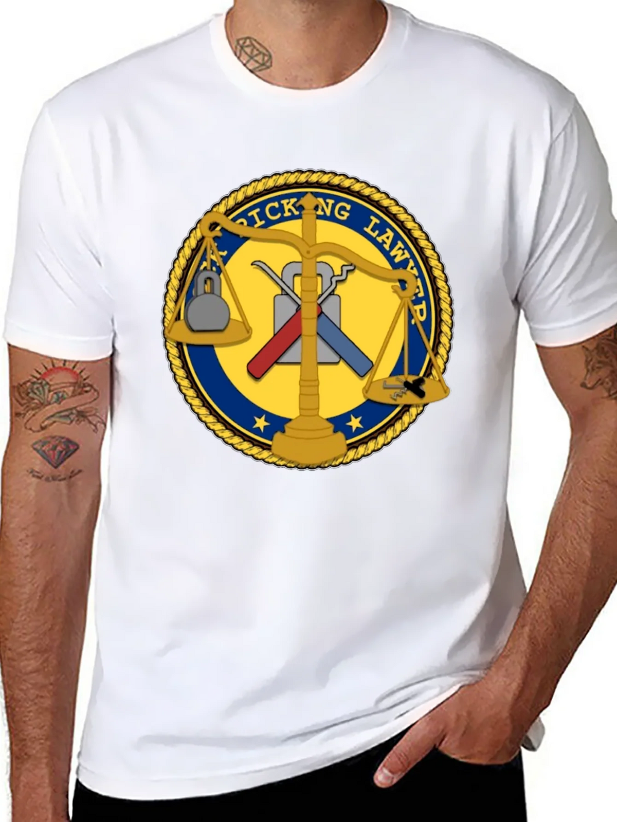 Lock Picking Lawyer Mens T-Shirt product image 5