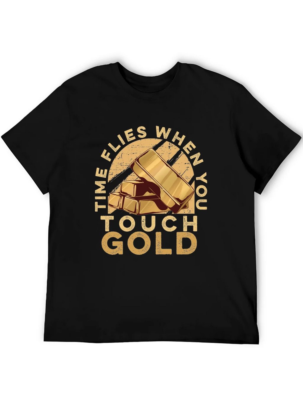 Time Flies When You Touch Gold T-Shirt product image 5