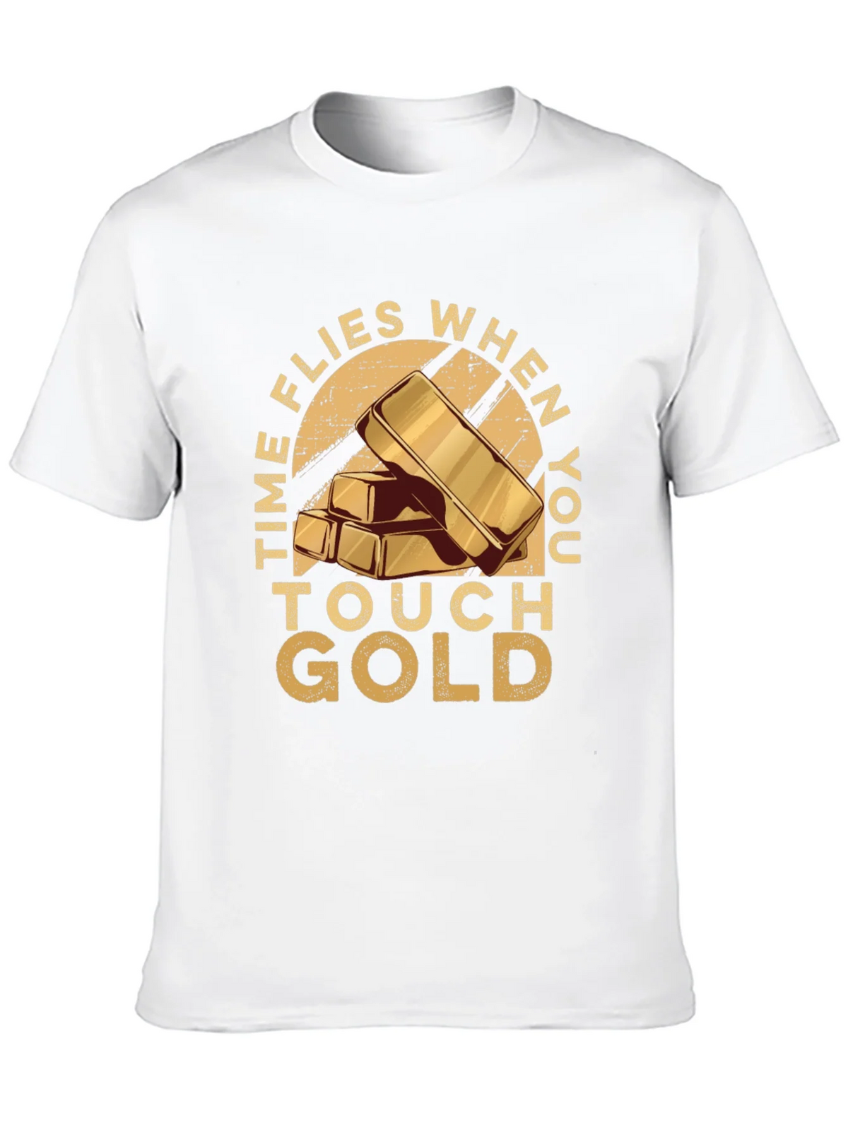 Time Flies When You Touch Gold T-Shirt product image 9