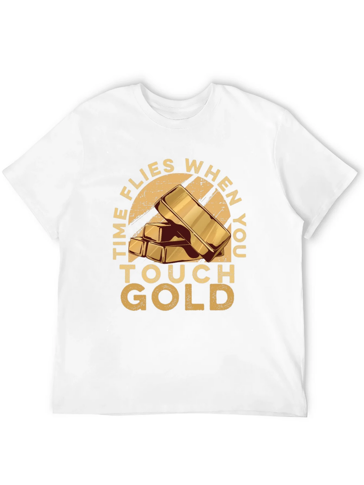 Time Flies When You Touch Gold T-Shirt product image 11