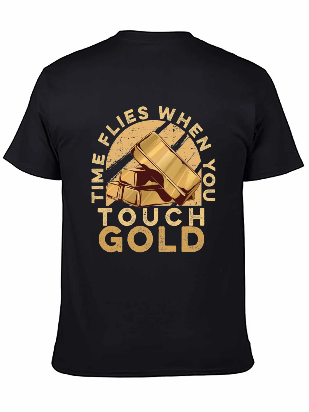 Time Flies When You Touch Gold T-Shirt product image 4