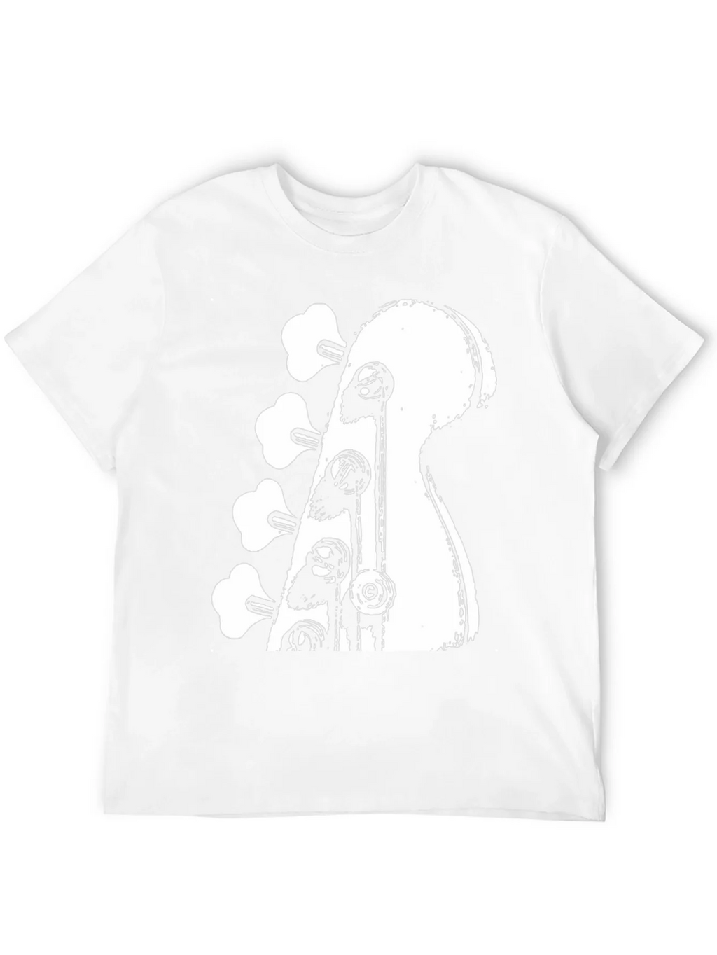 Bass Guitar Headstock Graphic T-Shirt product image 10