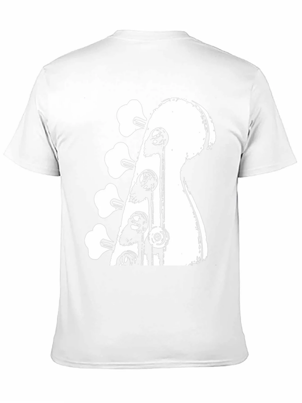Bass Guitar Headstock Graphic T-Shirt product image 9