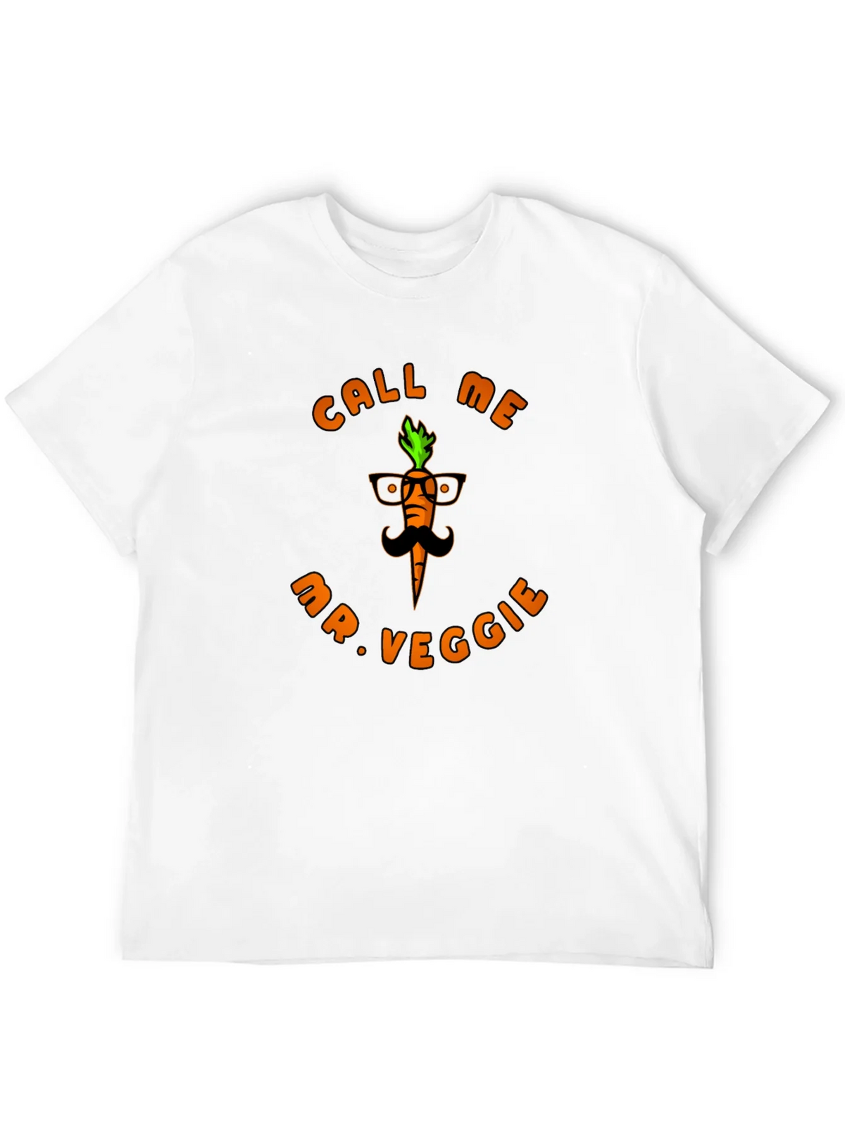 Call Me Mr. Veggie Black T-Shirt product image 11