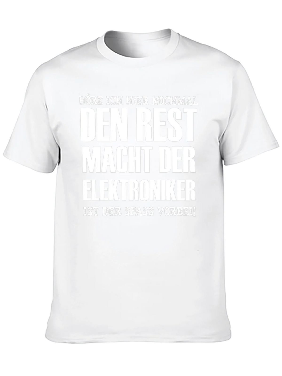 Electronics Technician Fun Black T-Shirt product image 4