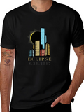 Eclipse Cityscape Graphic T-Shirt - Black product image 1