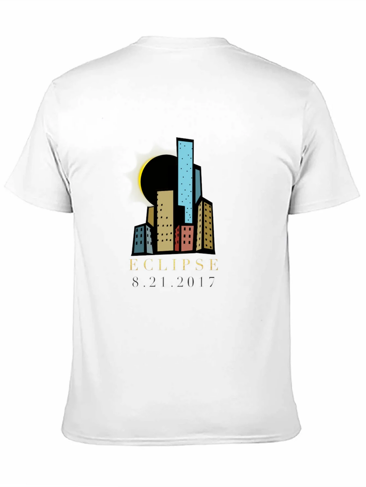 Eclipse Cityscape Graphic T-Shirt - Black product image 10
